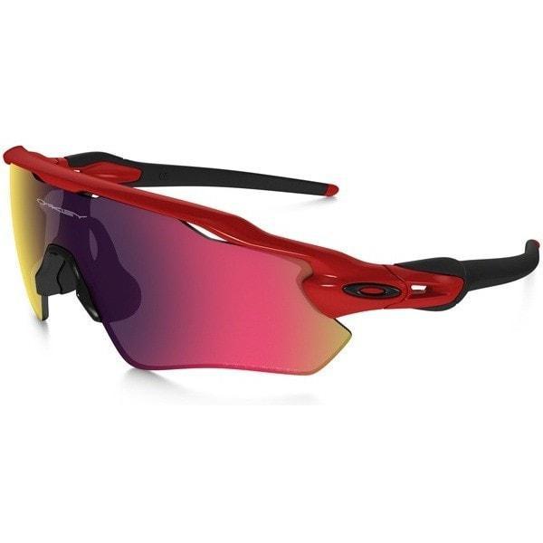 oakley radarlock red iridium polarized