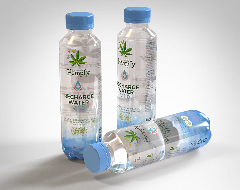Hempfy recharge water terpenes lithia lithium cannabis 