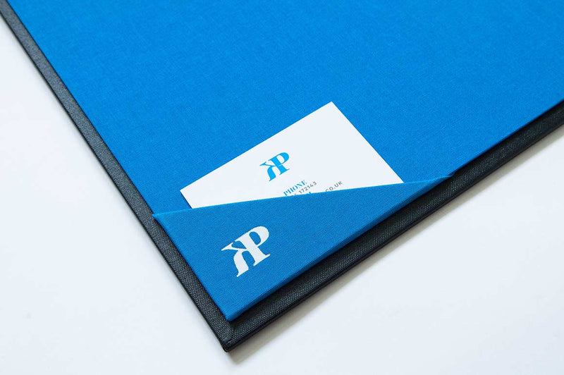 H&Co Business Card Pocket in Presentation Portfolio