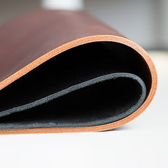portfolio leather thickness curved