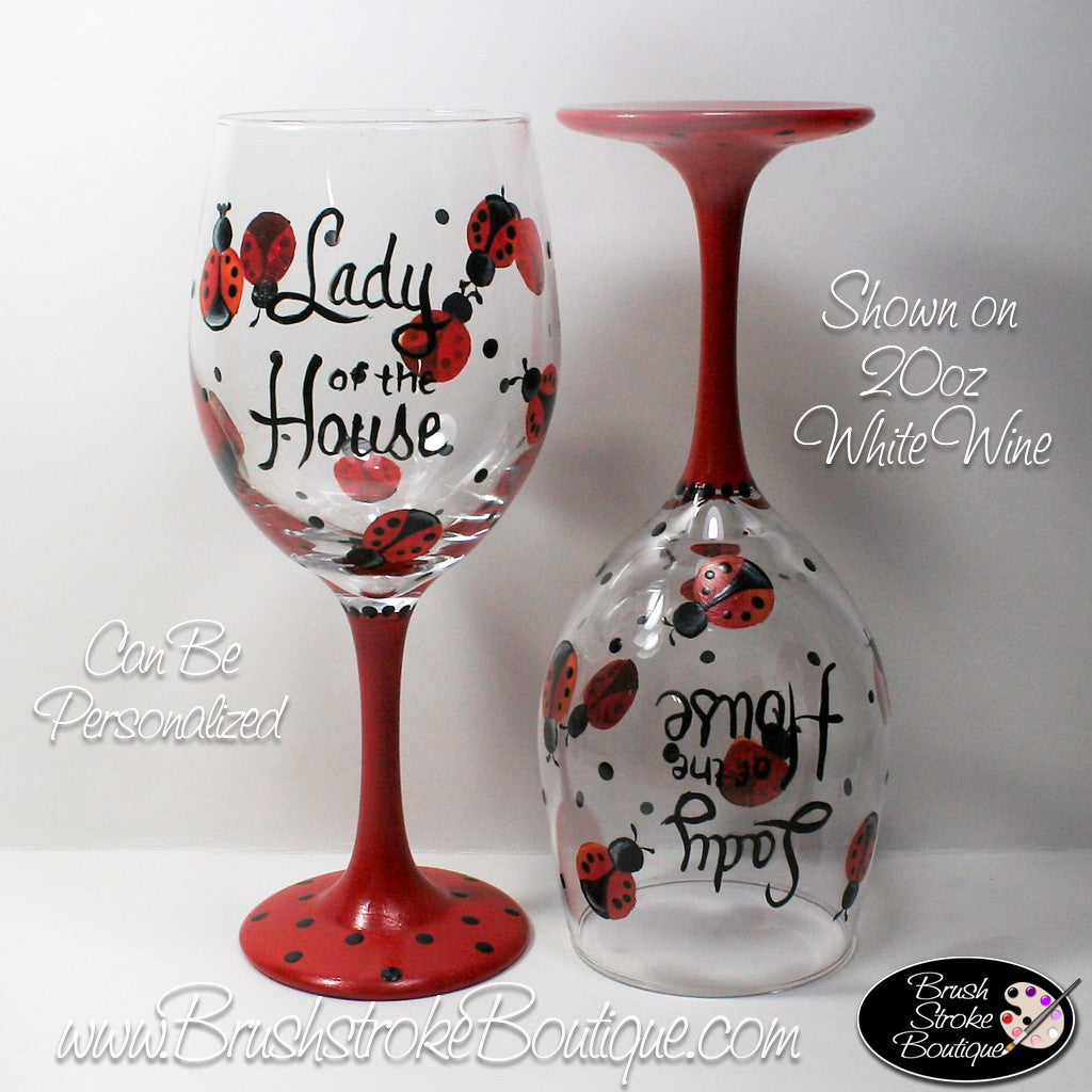 Lady Of The House Wine Glass