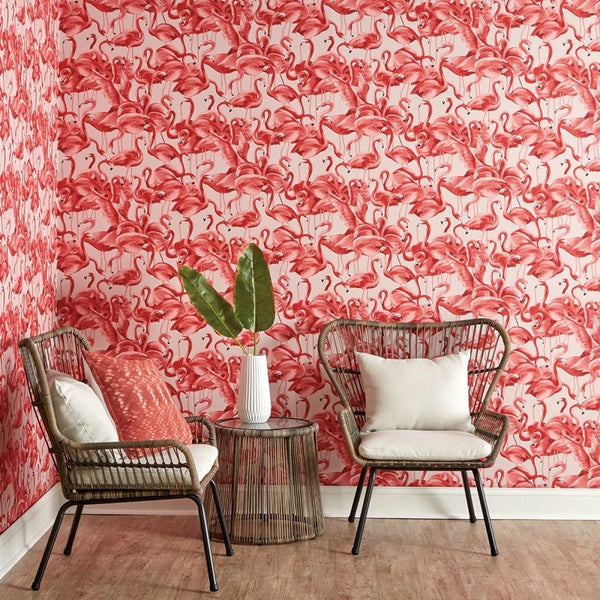 Flamingo Removable Wallpaper