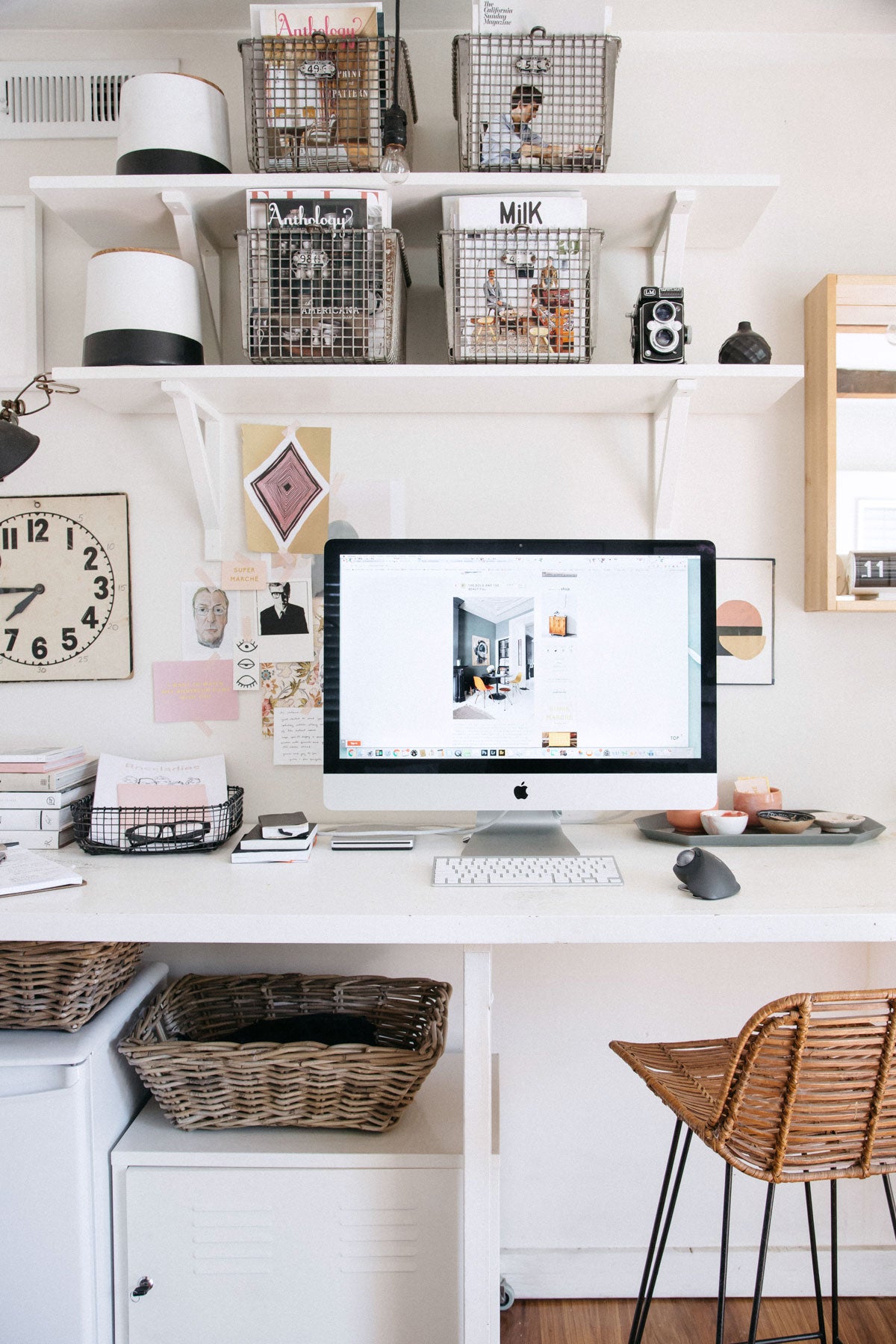 How to Create a Workspace at Home - Design School Sunday