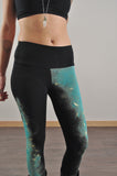 Galaxy Print Jersey Leggings