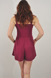 Sweetheart Romper with Pockets