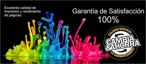 Garantia Tintas y Toners de Impresora Compatibles