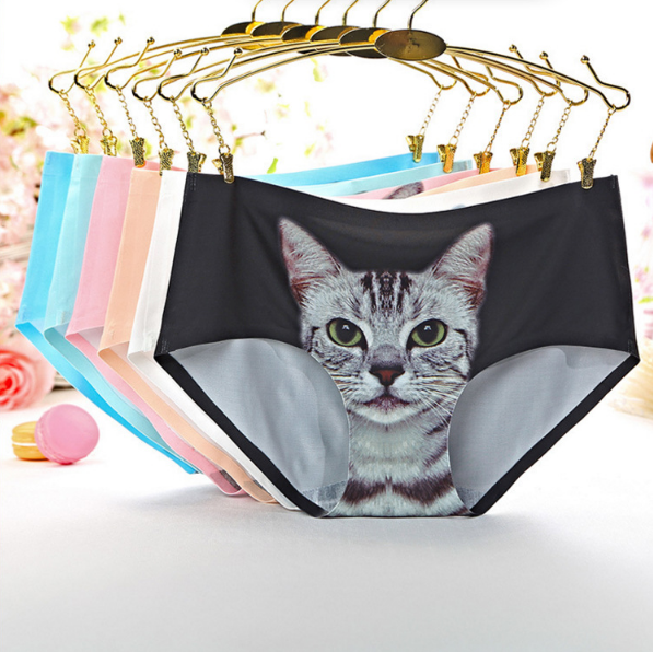 seamless cat panties