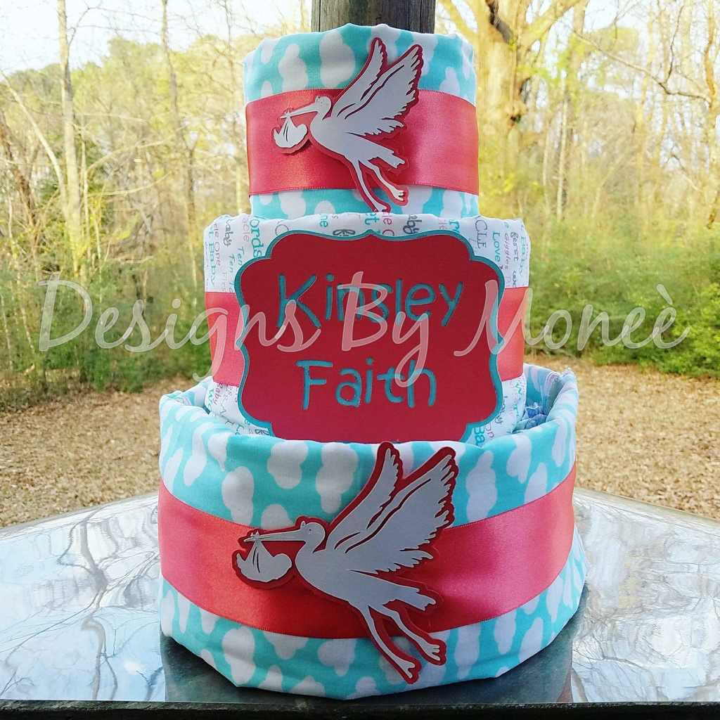 cloth diaper cake