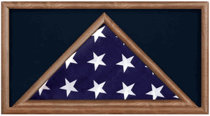 Burial Flag Display Cases - Flag Shadow Box.
