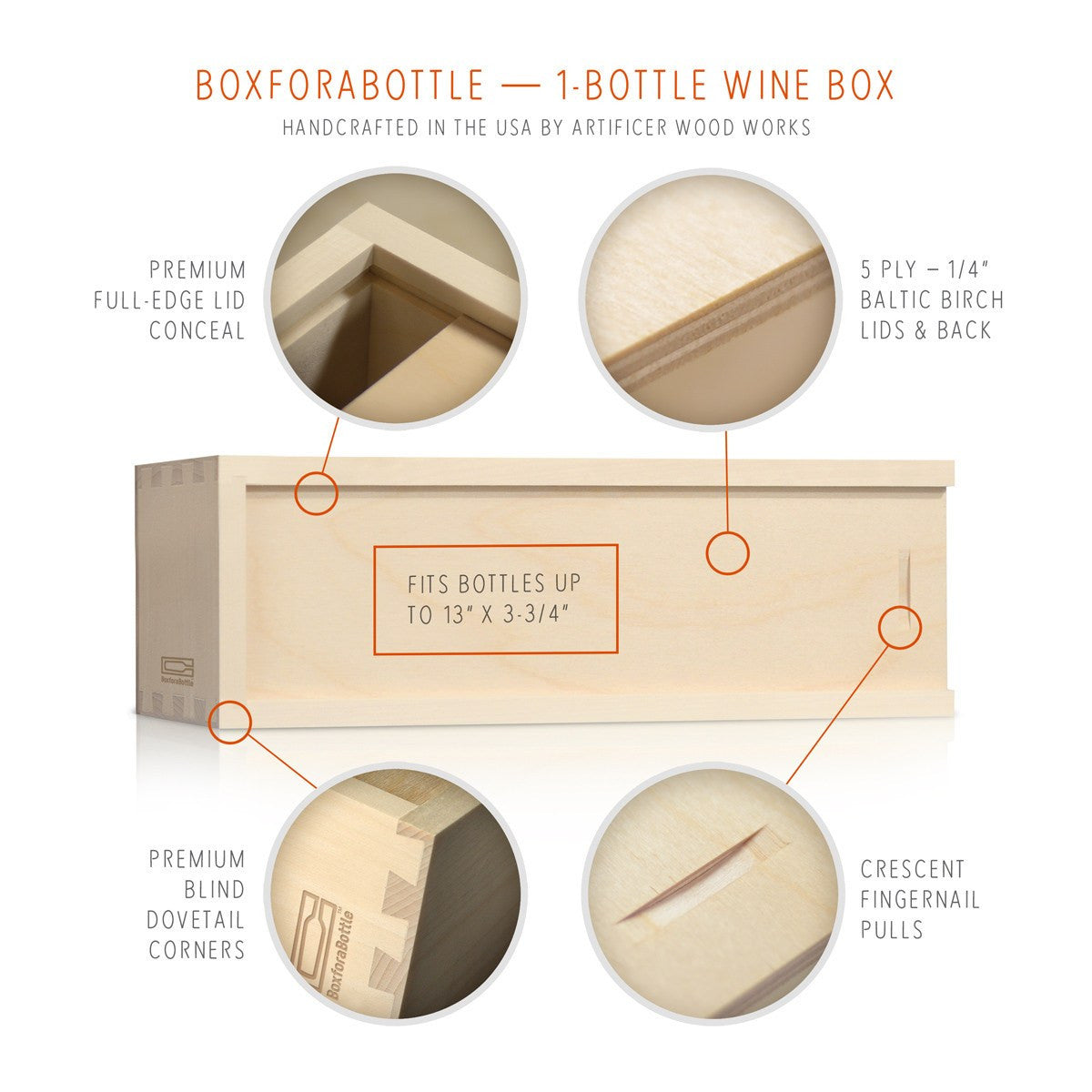 Wedding Party Elegant - Wine Box