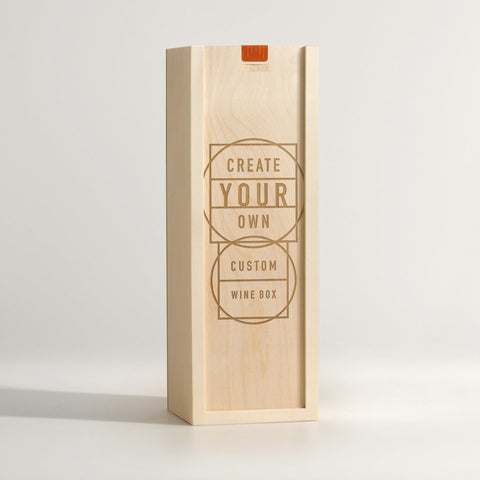 custom wine box