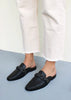 Poltava Mule With Braid- Black