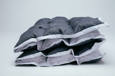 product shot of sensacalm weighted blanket.