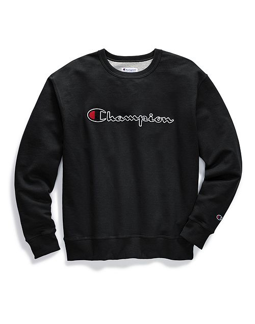 champion chainstitch crew neck sweatshirt