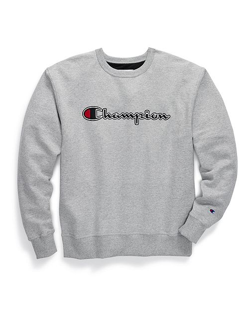 champion chainstitch crew neck sweatshirt