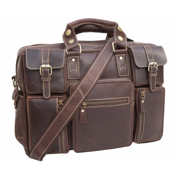 luxury leather travel bags