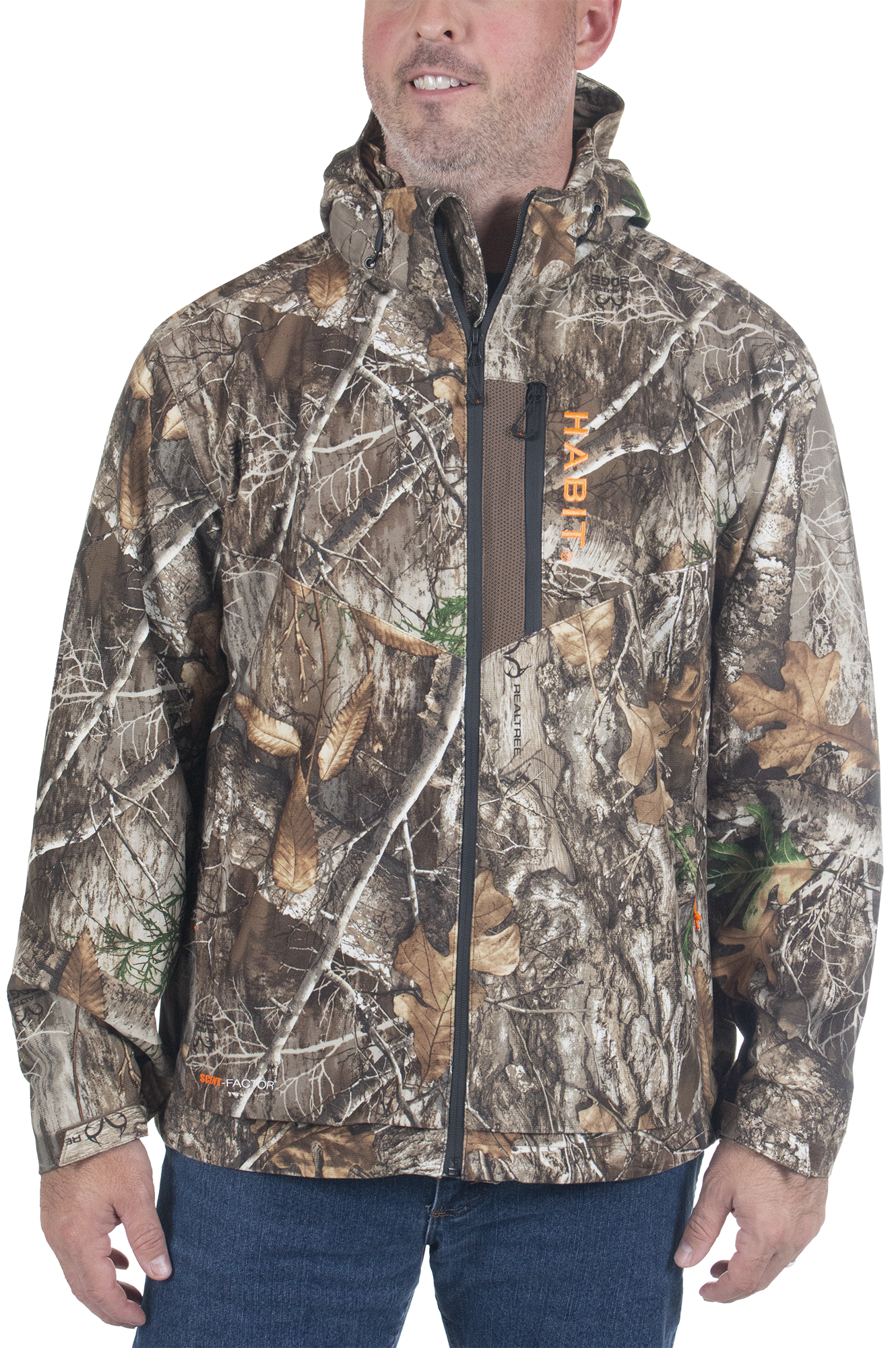 Men's Dunbrooke Realtree Camo San Francisco 49ers Circle Sportsman  Waterproof Packable Full-Zip Jacket