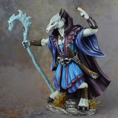 Dragonborn Mage Miniature