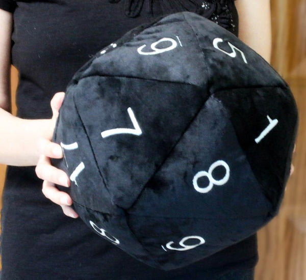 giant d20 plush