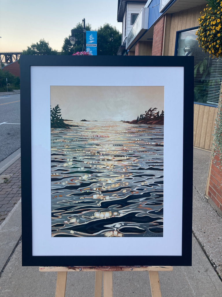 Near Oak Island 2 Framed Fine Art Print - IN STOCK NOW