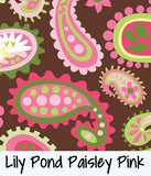 Lily Pond Paisley Pink