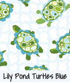 Lily Pond Turtles Blue