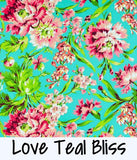 Love Teal Bliss