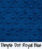 Dimple Dot Royal Blue