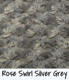 Rose Swirl Silver Grey