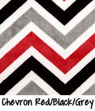 Chevron Red/Black/Grey