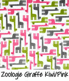 Zoologie Giraffe Kiwi/Pink