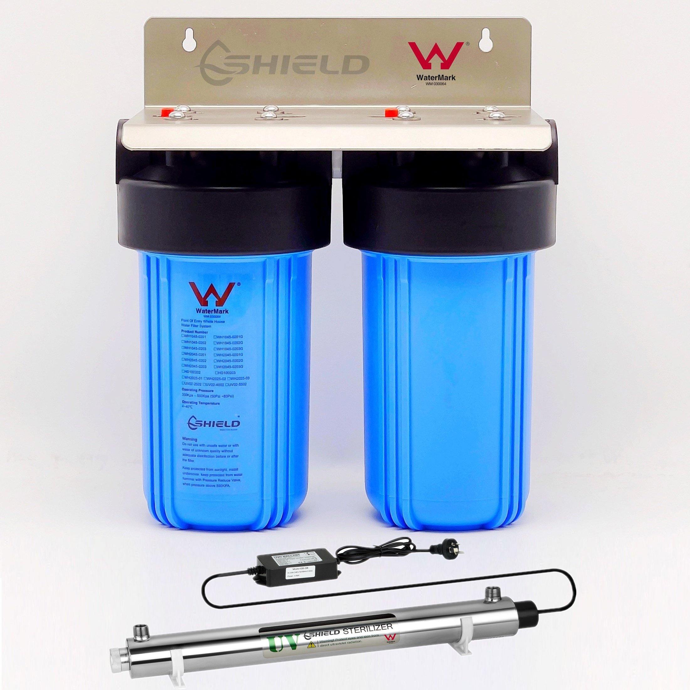 Whole House Water Filter System 10 X 45 Ultraviolet Uv Sterilizer Shield Water Filter 5295