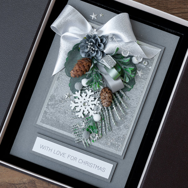 Luxury Boxed Christmas Card 'Festive Spirit'