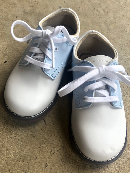 silver saddle shoes
