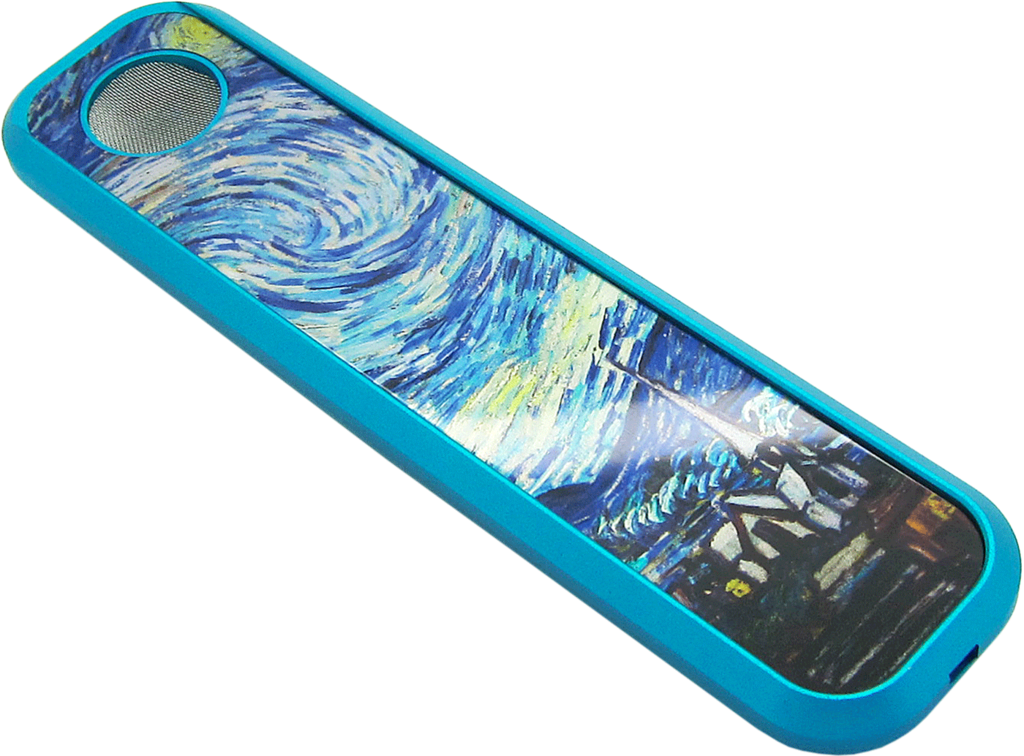 starry night skateboard