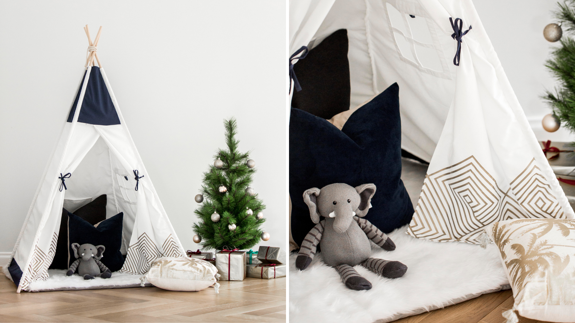 Cattywampus Kids Teepee Tent for Christmas present for boys and girls 