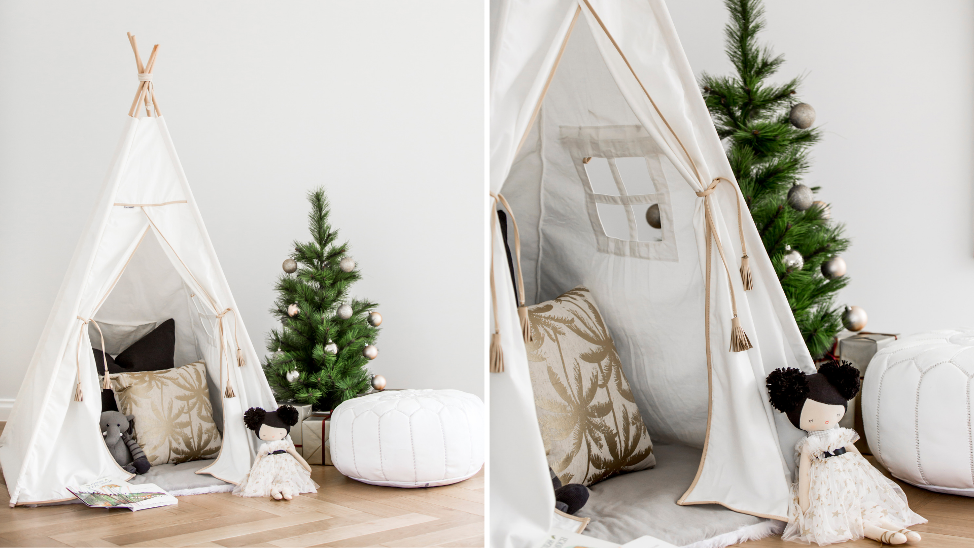 Cattywampus Kids Teepee Tent for Christmas present for boys and girls 