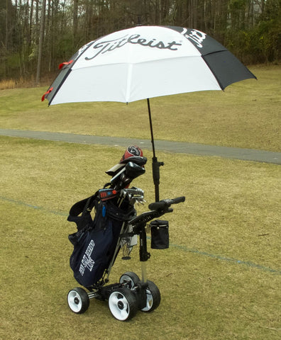 Electric Golf Caddy With Umbrella