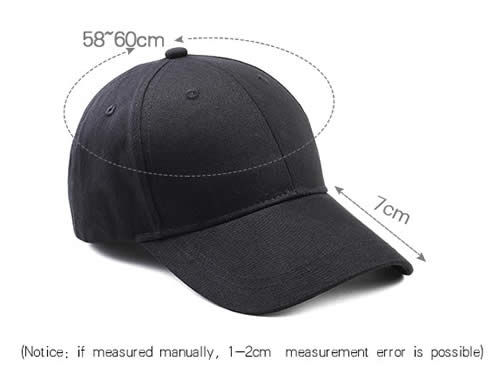 Women's Ponytail Cap Sizing guide