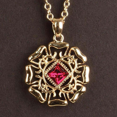 Anne of Cleves Tudor Rose Pendant
