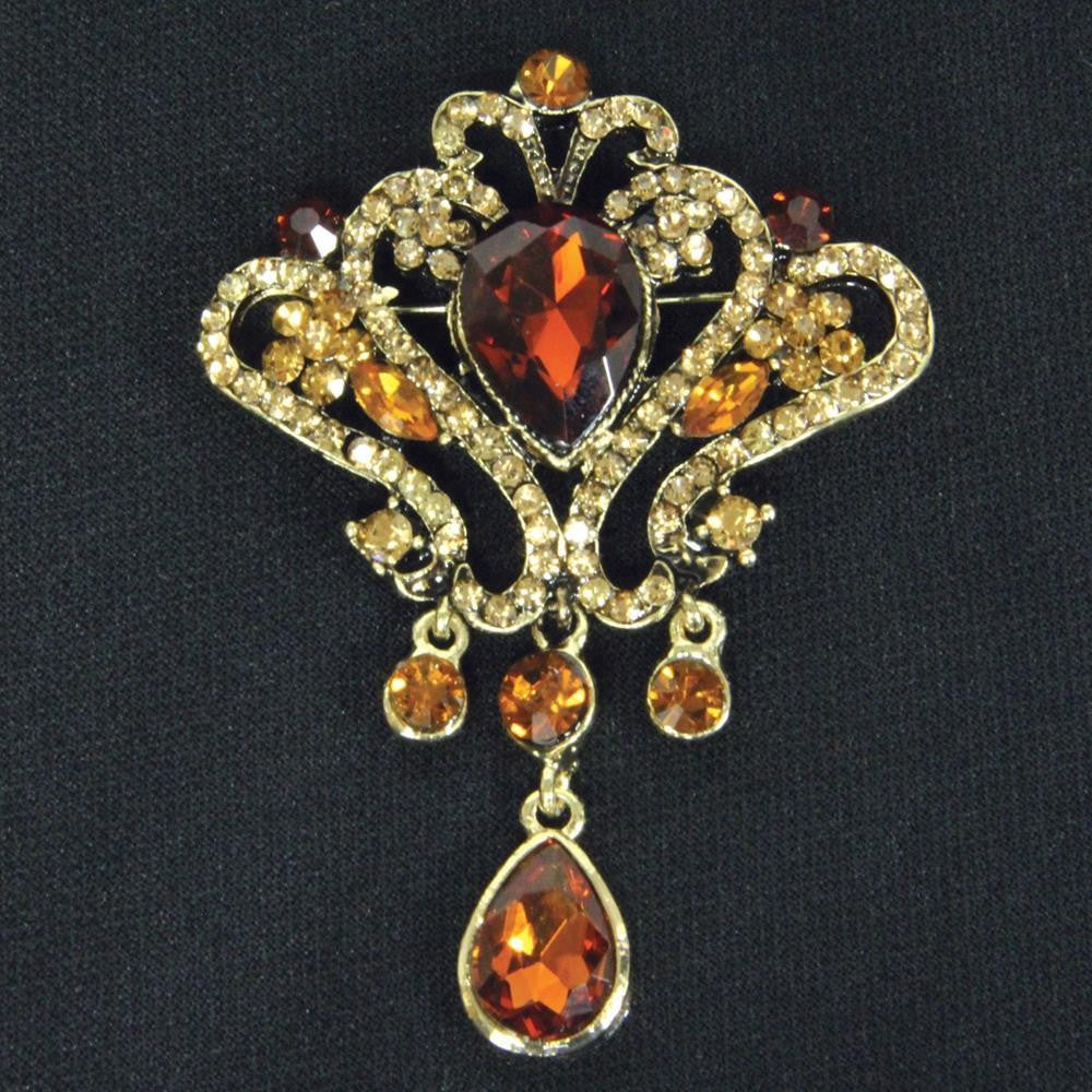 jeweled brooch