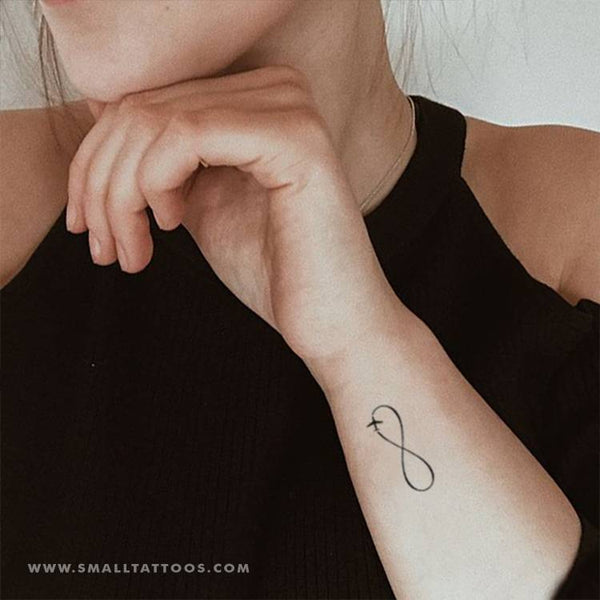 Infinity traveller temporary tattoo