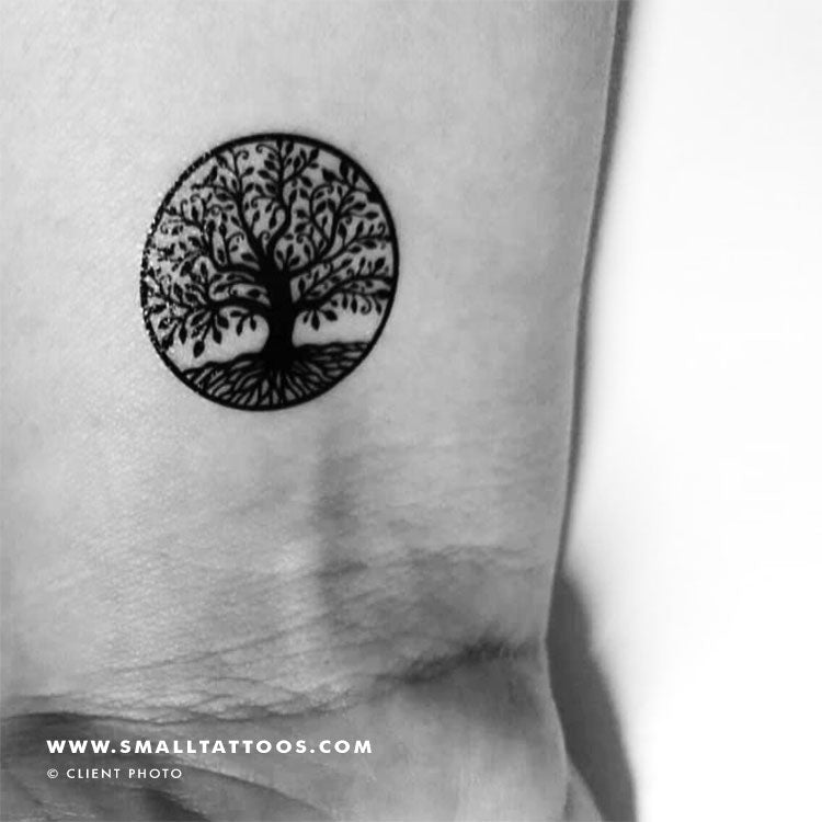 Tree of Life Temporary Tattoo (Set of 3) – Small Tattoos