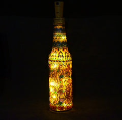 Glass Bottle With Light