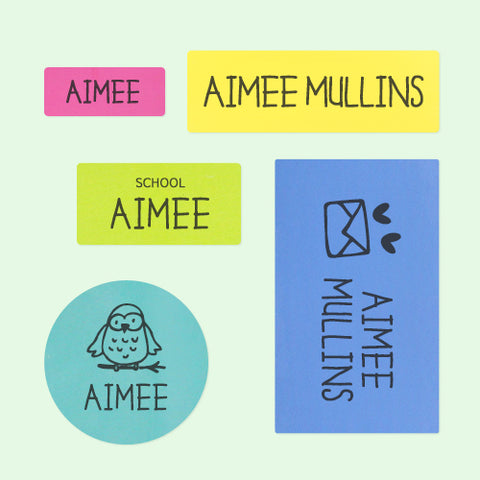 Waterproof Name Labels, Name Sticker, Daycare Labels, Camp Labels, School Labels