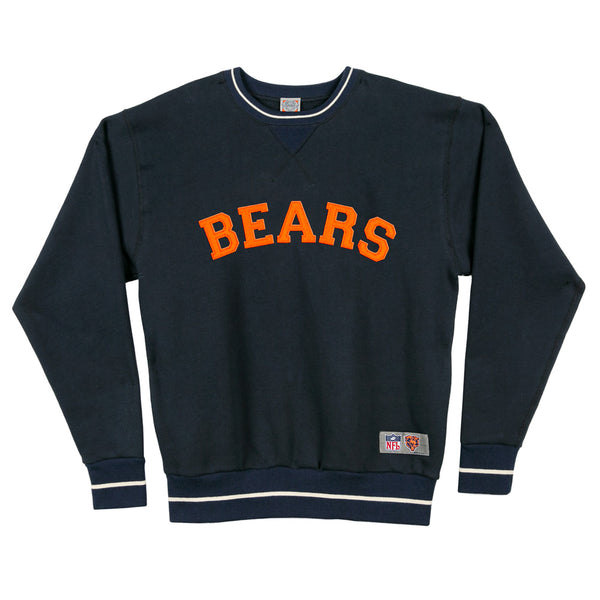 chicago bears vintage crew sweatshirt