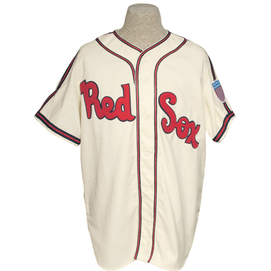 red sox jersey history