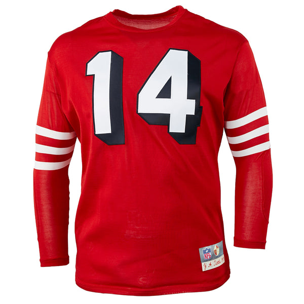 San Francisco 49ers 1955 Durene Football Jersey – Ebbets Field ...