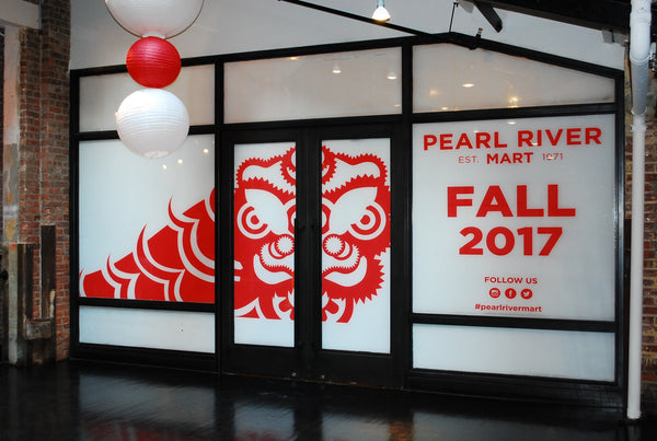 Window wraps of our Chelsea Market location