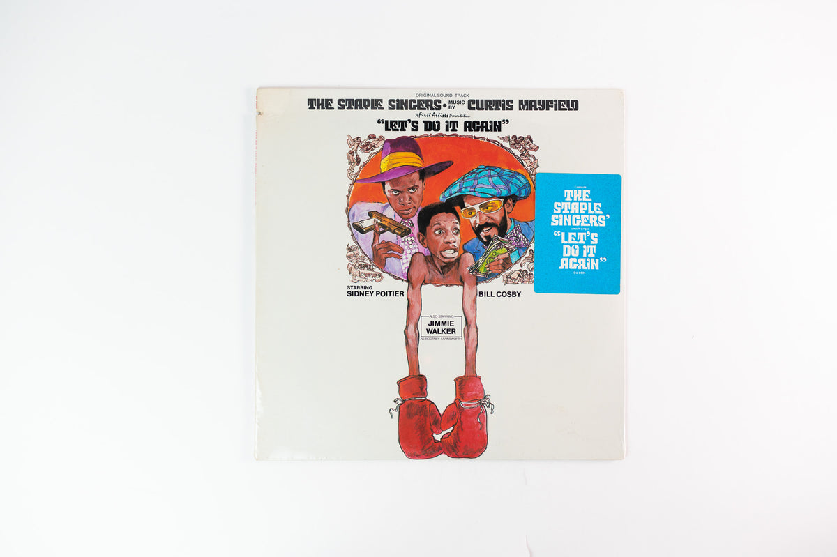 The Staple Singers Let S Do It Again Original Soundtrack On Curtom Plaid Room Records